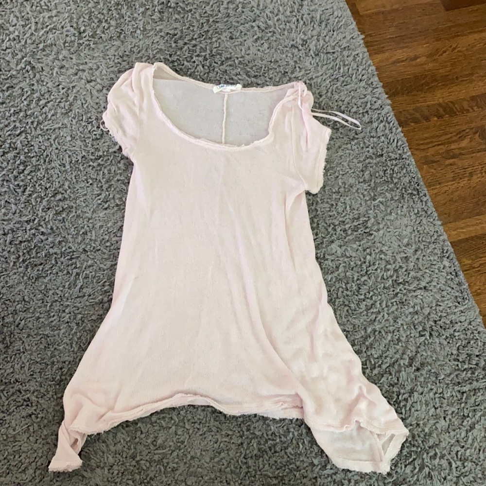 Sweater material shirt